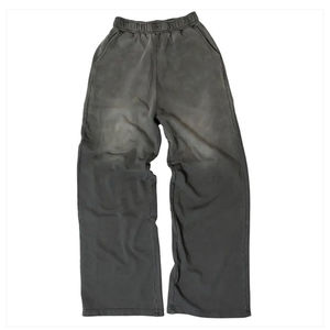 Acid Wash Sweat Suits Zip Up Sun-Faded Distressed Sweatsuit Hoodies and <b>Sweatpants</b> <b>Sets</b> of Men's Distressed Sweatsuits - Product Image 5