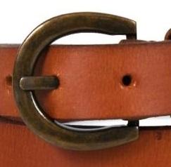 Ceinture unisexe en cuir véritable marron de haute qualité, tendance 2026, robuste, pour usage occasionnel, avec boucle en alliage durable - Product Image 2