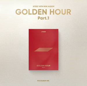 ATEEZ GOLDEN HOUR: Parte 1 (Versión POCAALBUM) KPOP en Coreano para Todas las Edades BW-155 KR - Product Image 1