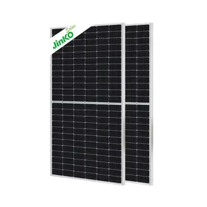 144电池黑色太阳能电池板445W 450W 455W 460W单晶单玻璃太阳能电池板