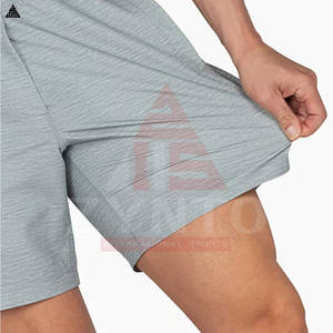 Shorts de sport personnalisés avec logo, pour la course à pied, la salle de sport, l'entraînement, la remise en forme, les sports athlétiques, en polyester, pour hommes, décontractés - Product Image 5