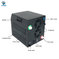 Enfriador de baño de hielo portátil pequeño automático de 0,5 HP con bomba de filtro R290 máquina de refrigeración refrigerada por agua para inmersión en frío doméstico