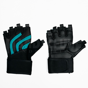 Gants d'entraînement demi-doigts antidérapants de qualité supérieure en cuir respirant pour le fitness et l'entraînement - Product Image 3