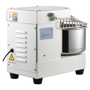 Impastatrice Commerciale da 450W con Doppia Rotazione, Ciotola in Acciaio Inox di Grado Alimentare da 7,3 Litri, Mixer Alimentare Commerciale Sicuro - Product Image 6