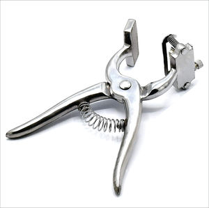 Pinzas de Tatuaje Veterinarias de Alta Calidad, Instrumento de Acero Inoxidable - Product Image 1