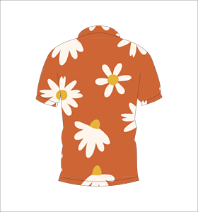 เสื้อโปโลพิมพ์ลายดอกไม้แบบกำหนดเอง แขนสั้น สวมใส่สบาย เหมาะสำหรับกอล์ฟ เทนนิส ชุดทีมฤดูร้อน - Product Image 2