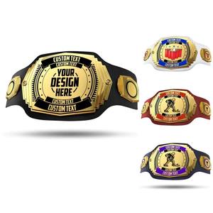 เข็มขัดแชมป์แบบกำหนดเอง เข็มขัดแชมป์มวยคุณภาพดีที่สุด เข็มขัดแชมป์มวยปล้ำพร้อมโลโก้แบบกำหนดเอง - Product Image 2