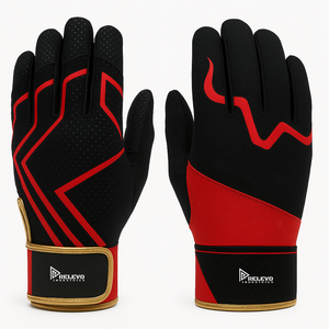 Baseball <b>Gloves</b> Hot Selling Baseball Batting <b>Gloves</b> Best Material Baseball <b>Gloves</b> For Sale Low Price - Product Image 2