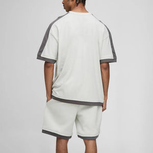 Ropa Casual de Verano al por Mayor, Estampada, 100% Algodón, Corte Regular para Hombre, 2 Piezas, Transpirable, Ecológica, de Secado Rápido, Manga Corta - Product Image 3