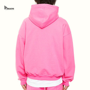 เสื้อฮู้ดดี้ผู้ชายแบบสั่งทำ 2 ชิ้น น้ำหนัก 430 กรัม ผ้าฝ้ายฟลีซ 100% ทรงปกติ พิมพ์ลายดิจิทัล ซักแล้ว เป็นมิตรกับสิ่งแวดล้อม มีกระเป๋า  ย้อมสีพื้น สำหรับฤดูใบไม้ผลิ - Product Image 6