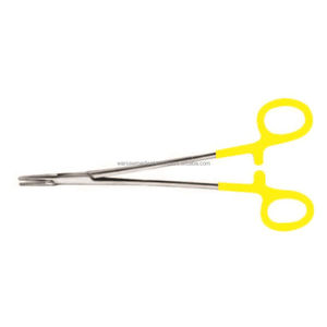 HOT-SALE WARSAW T/c Tip DeBakey Needle Holder Stainless Steel Suture Surgical Instrument | needle holder - Product Image 3