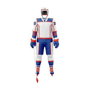Uniforme de Hockey sobre Hielo Cómodo para Adultos Unisex, 100% Poliéster, Tela Transpirable, Estampado por Transferencia de Calor, Marca MARRIE - Product Image 4