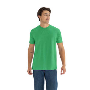 T-shirt décontracté pour homme, couleur gris foncé chiné, Next Level Plain Men Casual wear - Product Image 1