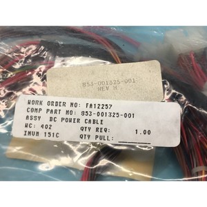 LAM 853-001325-001 ASSY DC <b>POWER</b> <b>CABLE</b>, 166299 - Trusted Global Legacy Semiconductor Equipment and Parts at - Product Image 4