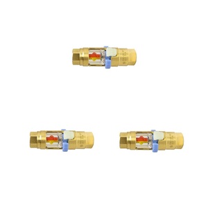 Débitmètre d'eau à section variable série FMC Nitto Kohki, modèle FMC-25-1F, en laiton, précision +/-1%, 0,6-6 L/min, raccord fileté - Product Image 1