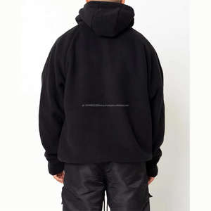 Custom Logo Embroidered Double Hood <b>Ninja</b> Double Layer Pullover Plus Size Heavy Full Zip Balaclava <b>Hoodie</b> Mens Gangster <b>Hoodie</b> - Product Image 4