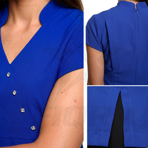 Custom <b>Scrub</b> Uniform Nurse Work Wear Tunic Uniform Soft Stretchy Women Tunic Spa Beauty Salon Uniforms Nail Medical <b>Scrubs</b> <b>Set</b> - Product Image 4