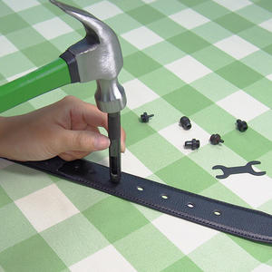 Customizable DIY Grade Stainless Steel Hollow <b>Punch</b> <b>Set</b> Hand Tools for Leather OEM Support - Product Image 3