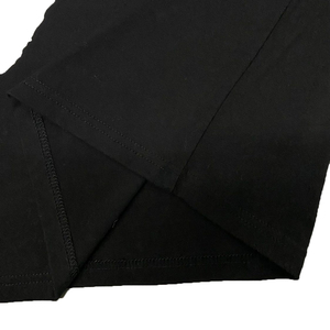 T-shirts en coton/bambou tricotés sur mesure, nouvelle mode, formels, surdimensionnés, pour hommes, couleur unie - Product Image 3
