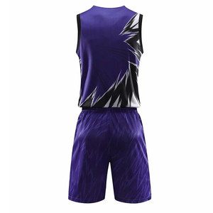 Uniformes de Baloncesto Personalizados, Conjuntos Deportivos Transpirables Estampados, 100% Poliéster, Logotipo Personalizado de Alta Calidad - Product Image 6