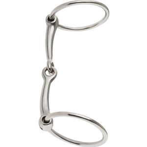 Bocado de Anillas Multiusos de Acero Inoxidable para Montar a Caballo, para Entrenamiento y Control Suave, Bocado Ecuestre para Caballos - Product Image 5