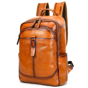 Online Sale Waterproof Leather <b>Backpack</b> New Style Leather <b>Backpack</b> Quality Made Leather <b>Backpack</b> - Product Image 1