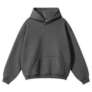 Sudadera con capucha personalizada de algodón grueso de 460 g, unisex, sin estampado, para hombre. - Product Image 4