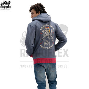 Sudaderas con capucha de peso pesado al por mayor con cremallera completa para logotipos personalizados, sudaderas con cremallera y mangas raglán. - Product Image 3