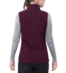 Chaleco Deportivo para Mujer con Cuello Alto, Cierre Completo, Resistente al Viento, Chaqueta Deportiva de Alto Rendimiento - Product Image 2