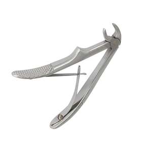 Forceps d'extraction dentaire professionnels pour molaires inférieures, haute qualité, manuels, en acier inoxydable, certifiés CE ISO, par Grip Surgical - Product Image 4