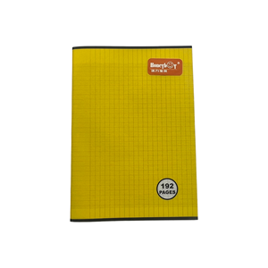 Cahier d'exercices à motif de grille <span class=keywords><strong>jaune</strong></span> pour étudiants Cahier d'exercices personnalisé pour écoles Cahier d'exercices en ligne française pour étudiants - Product Image 2