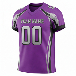 Maillots de football personnalisés pour adultes, manches courtes, maille respirante, séchage rapide, antibactériens, option grande taille, devant - Product Image 1