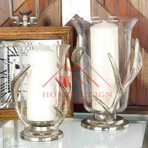 Bougeoir en bois de cerf en verre votif pour centres de table et décoration de la maison 2024 dernier produit de décoration intérieure au meilleur vendeur - Product Image 2