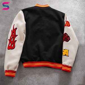 Best Selling Trendy Product OEM ODM Service With Wholesale Rate New Arrival Best Quality Winter <b>Men</b> College Baseball <b>Jackets</b> - Product Image 2