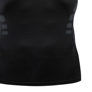 เสื้อยืดรัดรูปคอกลมสำหรับผู้ชายเสื้อออกกำลังกาย - Product Image 6