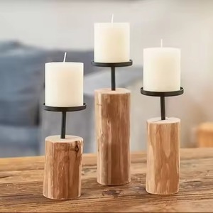 Portavelas Navideño de Metal Premium, Decorativo para las Fiestas, para Sala de Estar, Chimenea, Estante y Mesa - Product Image 4