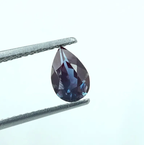 พลอยอเล็กซานไดรต์ธรรมชาติทรงลูกแพร์เจียระไน 0.60 กะรัต HAYAAT GEMS สำหรับทำเครื่องประดับ ราชสถาน - Product Image 4