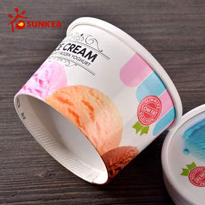 ถ้วยไอศกรีมกระดาษแบบใช้แล้วทิ้งยี่ห้อซันเคีย พร้อมบริการสกรีนโลโก้ - Product Image 3