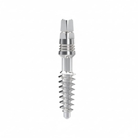 One Piece Smooth Surface Basal Implant Titanium Grade 5 ISO CE Manual Ergonomic Dental Surgical Instruments