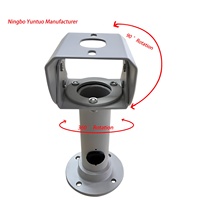 High Quality Surveillance Accessory Ceiling Mount Bracket Customize Cctv Stand Mount Bracket for Security Camera Mounting
