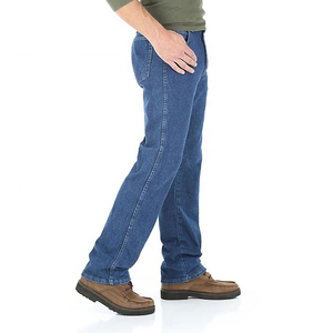 <b>Men's</b> Denim <b>Stretch</b> Pants Made Pakistan Winter Hot Selling Custom Straight Jeans 100% Cotton Casual OEM - Product Image 2