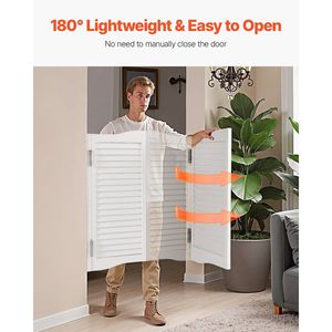 Porte a Battente per Interni in Legno di Pino Premium, 32"W X 36"H, con Parte Superiore Arcuata, Kit di Cerniere e Accessori, Porte Doppie a Battente Stile Saloon - Product Image 4