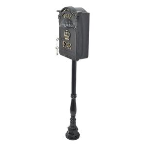 Luxury ER <b>Post</b> <b>Box</b> With Pillar Stand Garden Farmhouse Supplies Ground Mount - Product Image 2
