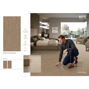 Carreaux de sol en céramique polie Calcutta Gold Nigeria, grès cérame gris mosaïque 600x1200mm (60x120cm) - Product Image 6