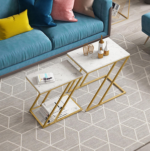 Luxury Fashion Coffee <b>Table</b> Sleek <b>Square</b> Small <b>Table</b> Compact Space-Saving Home Office <b>Table</b> for Living Room - Product Image 6