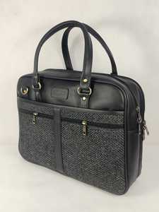 Maletín para Portátil de Cuero Genuino, Portafolio Ejecutivo, Bolsa Suave de Gran Capacidad con Cierre para Trabajo y Viajes - Product Image 6