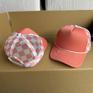 Breathable Mens Trucker <b>Hat</b> with Adjustable Back Closure Curved Peak Lightweight Casual Sports and Outdoor Fashion Cap - Product Image 4