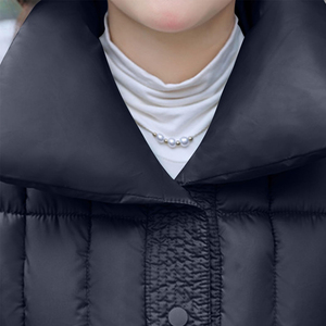 Veste d'hiver matelassée pour femme, fermeture éclair, manches longues, à capuche, respirante, couleur personnalisée, service OEM - Product Image 4