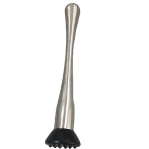 Muddler de Bar Bacardi de Acero Inoxidable Ecológico - Herramienta para Mezclar Bebidas - Product Image 1