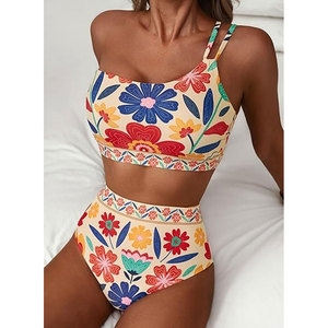 Solid Trader Premium Quality Fashionable Front Long Sunscreen Sheer Digital Printing Women Beach Wear - Product Image 3